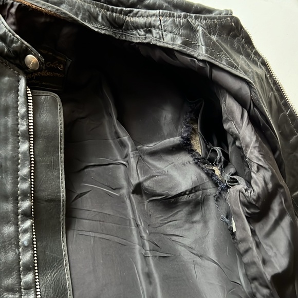 Vintage Brooks Leather Motorcycle Jacket - Picture 15 of 15